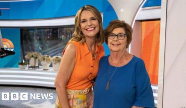 Savannah Guthrie returns to Today show, two months after mother's disappearance - BBC