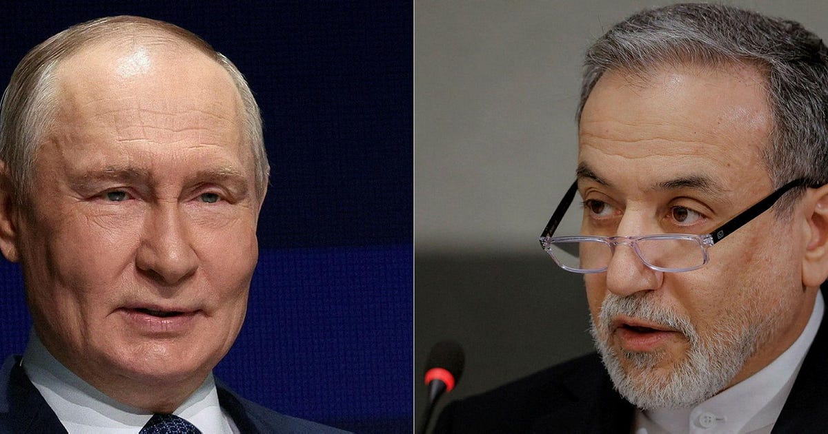 Iran Gives U.S. New Proposal on Reopening Strait of Hormuz as FM Meets Putin in Russia, Reports Say
