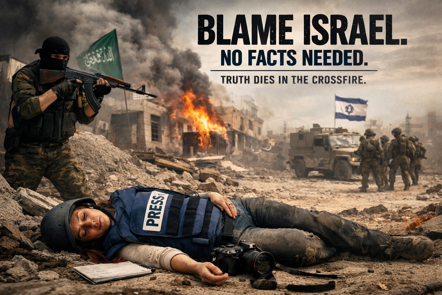 The Blogs: Blaming Israel When Journalists Fall | Sabine Sterk