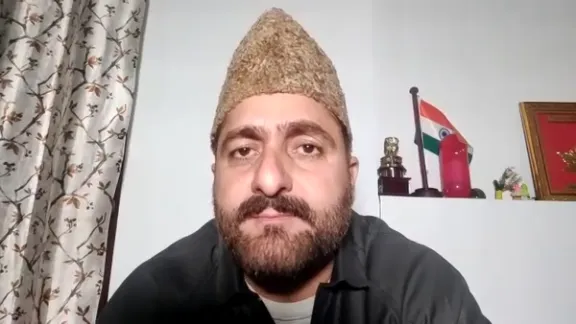  Javed Beigh, a human rights activist based in Budgam