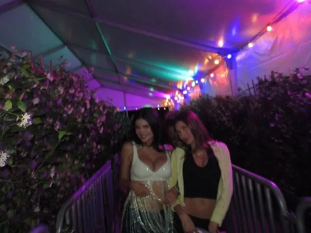 She posed with friend Hailey Bieber.Credit: Kylie Jenner/Instagram