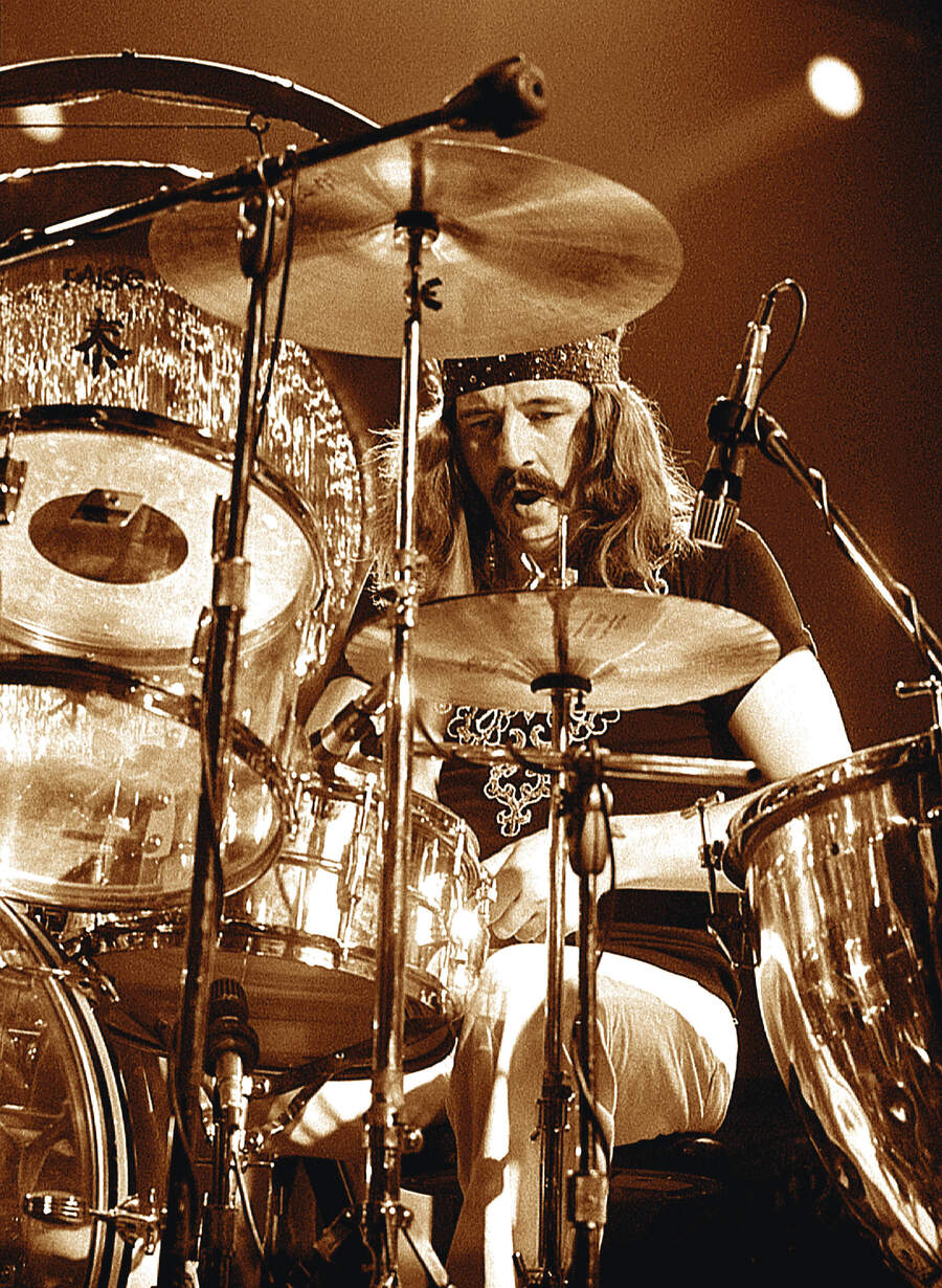 John Bonham onstage