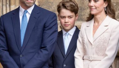 Prince William, Kate Middleton Attend Royal Easter Outing