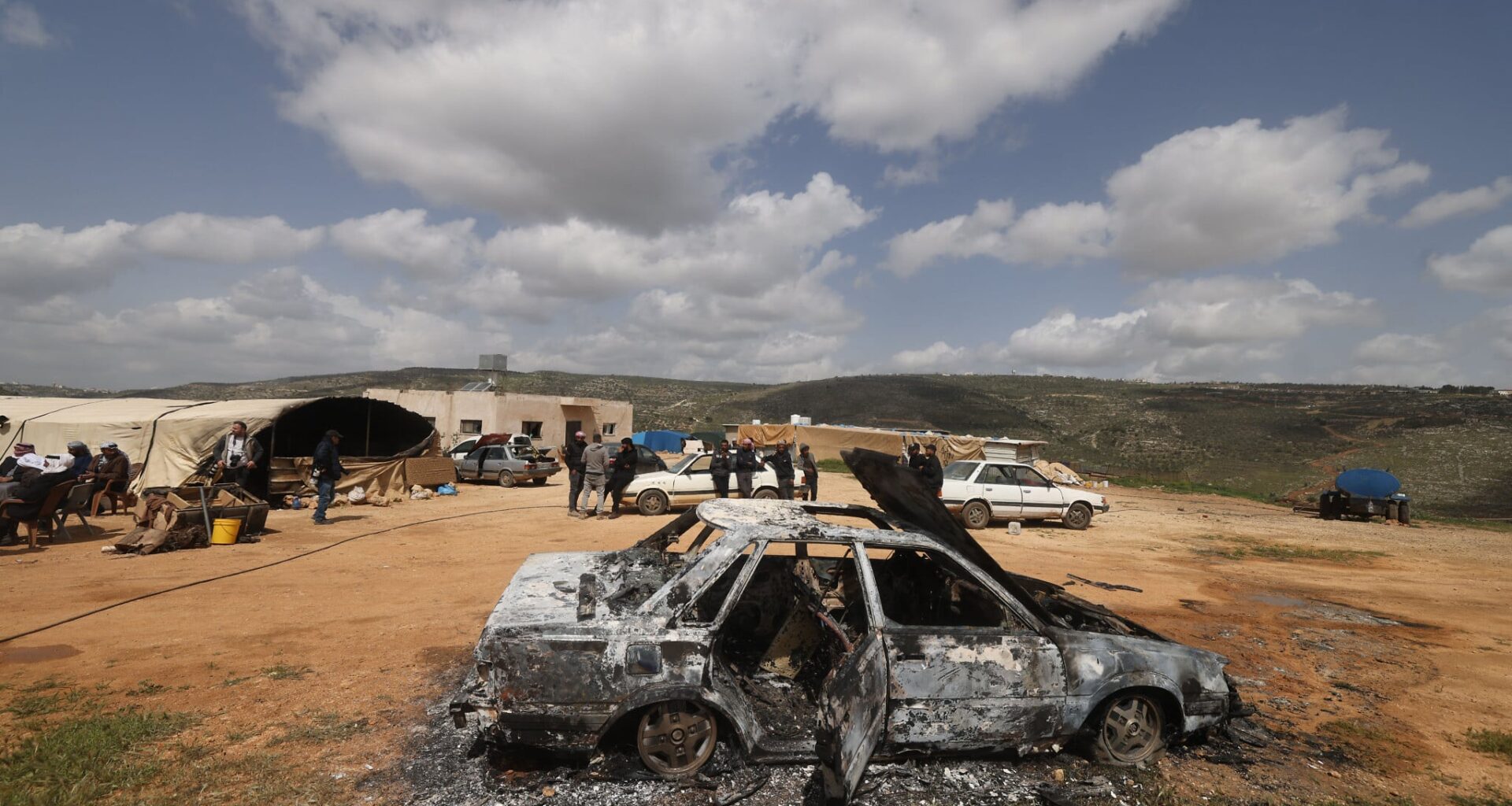 Two Palestinians hospitalized in settler attack on West Bank village