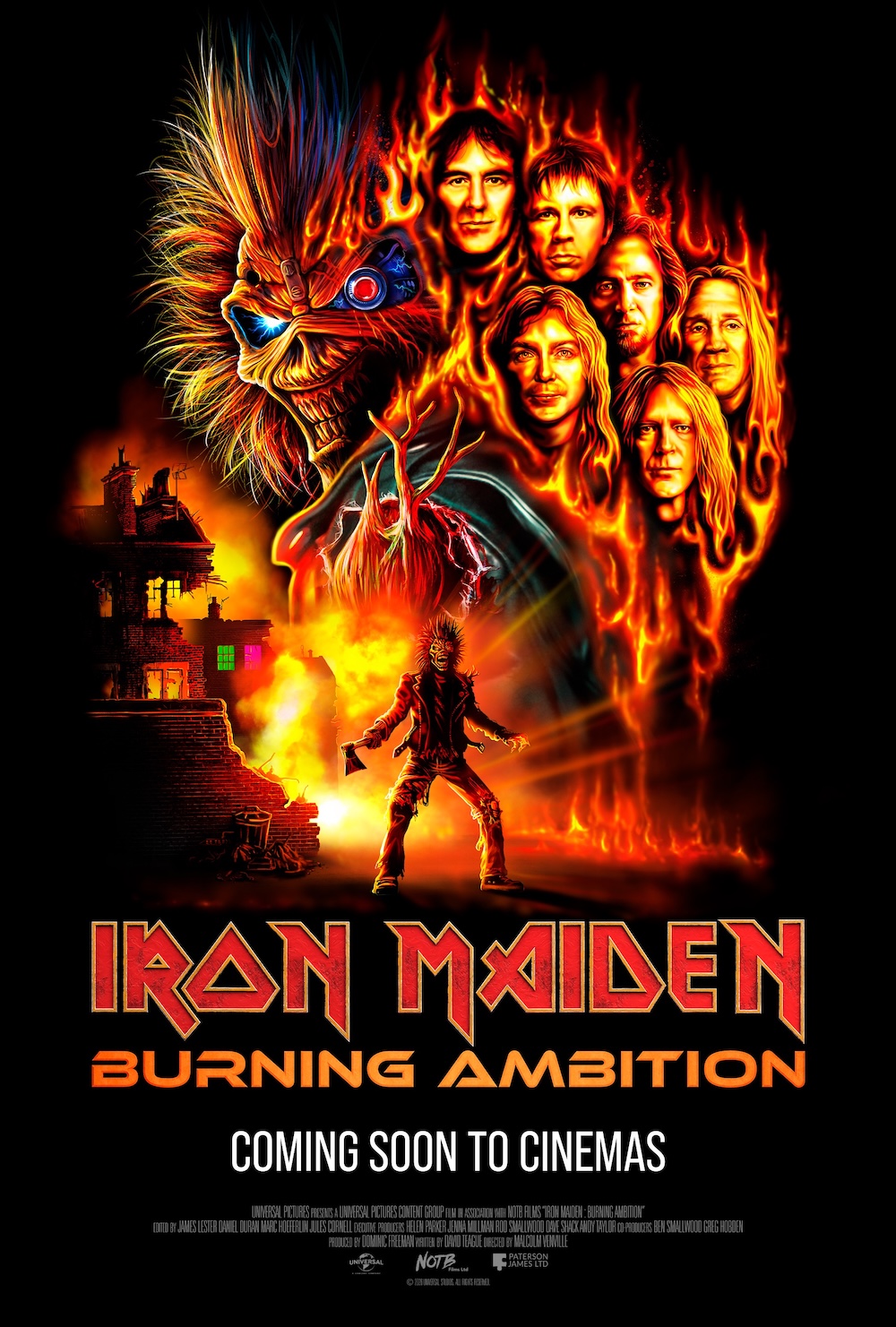 Iron Maiden: Burning Ambition poster