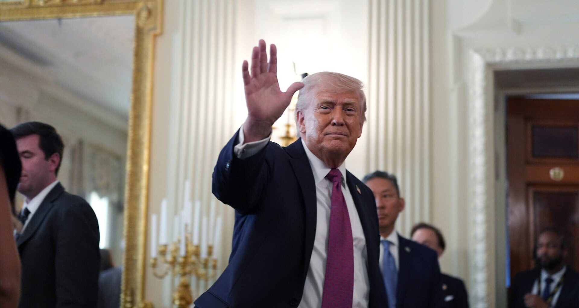 Trump reads from Bible in America 250 event that critics accuse of Christian nationalism