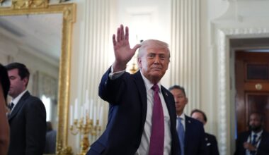 Trump reads from Bible in America 250 event that critics accuse of Christian nationalism