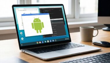 Google's Aluminium OS Wallpapers Leak with Neon Aesthetics
