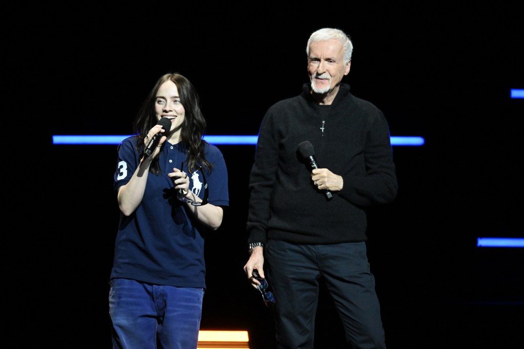Billie Eilish Concert Film 'Hit Me Hard And Soft' Footage Sings At CinemaCon