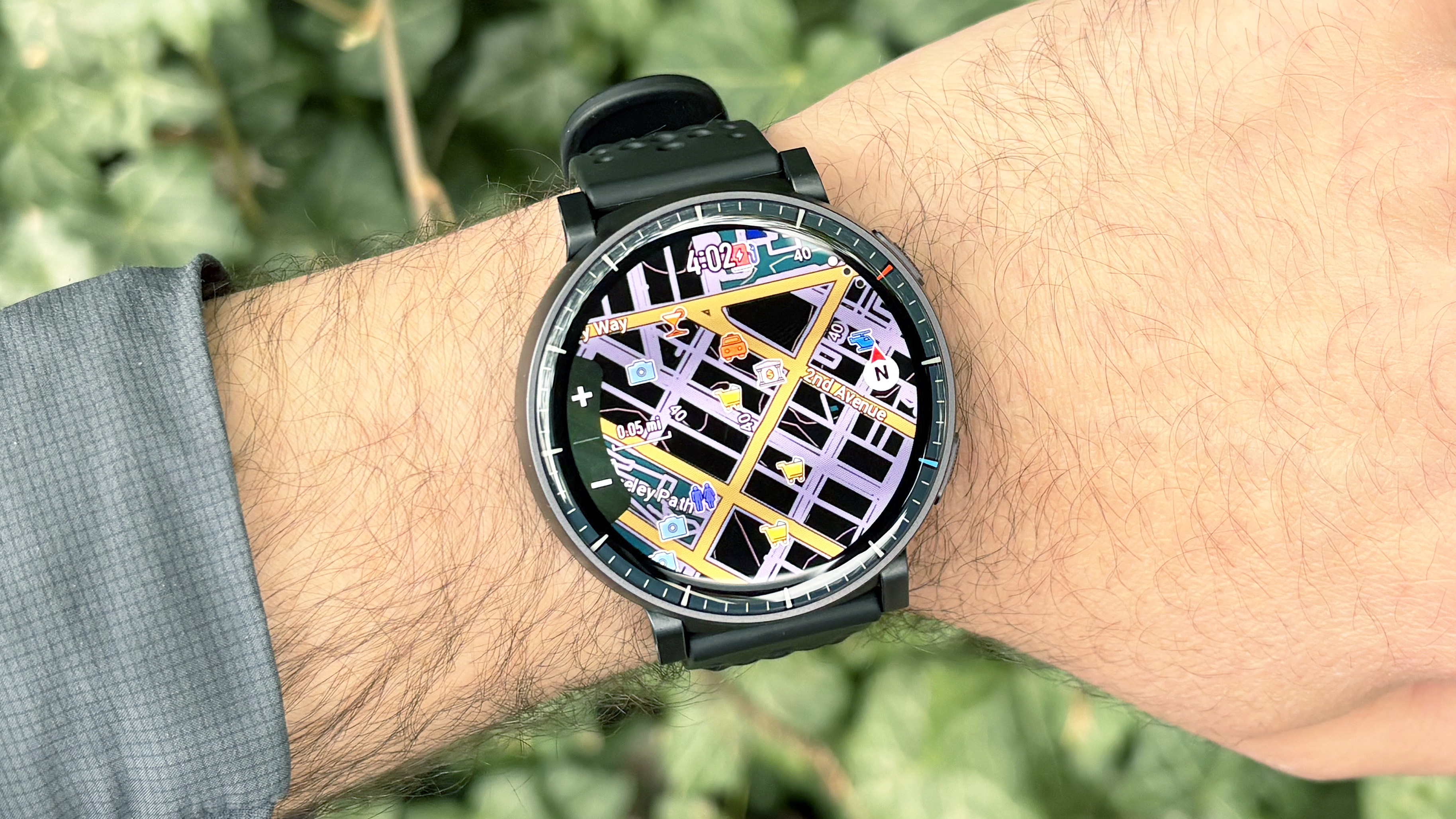 Close-up of the Amazfit Active Max