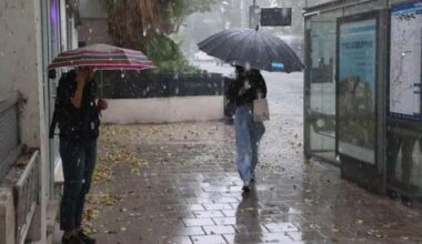 below-average temperatures and thunderstorms expected