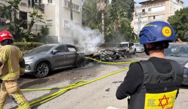 10 impact sites after Iran fires cluster missile; Tehran claims strike on 'Israel-lin