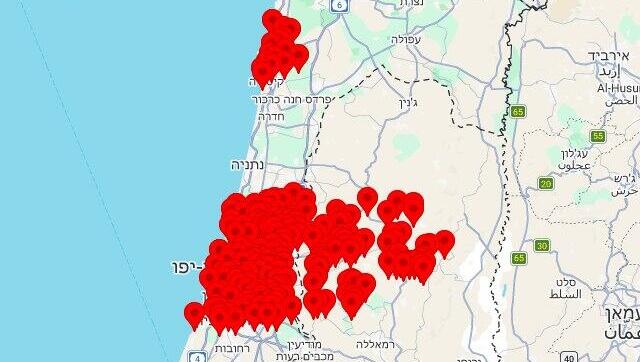 Sirens sound in central Israel and Carmel Coast - ynetnews