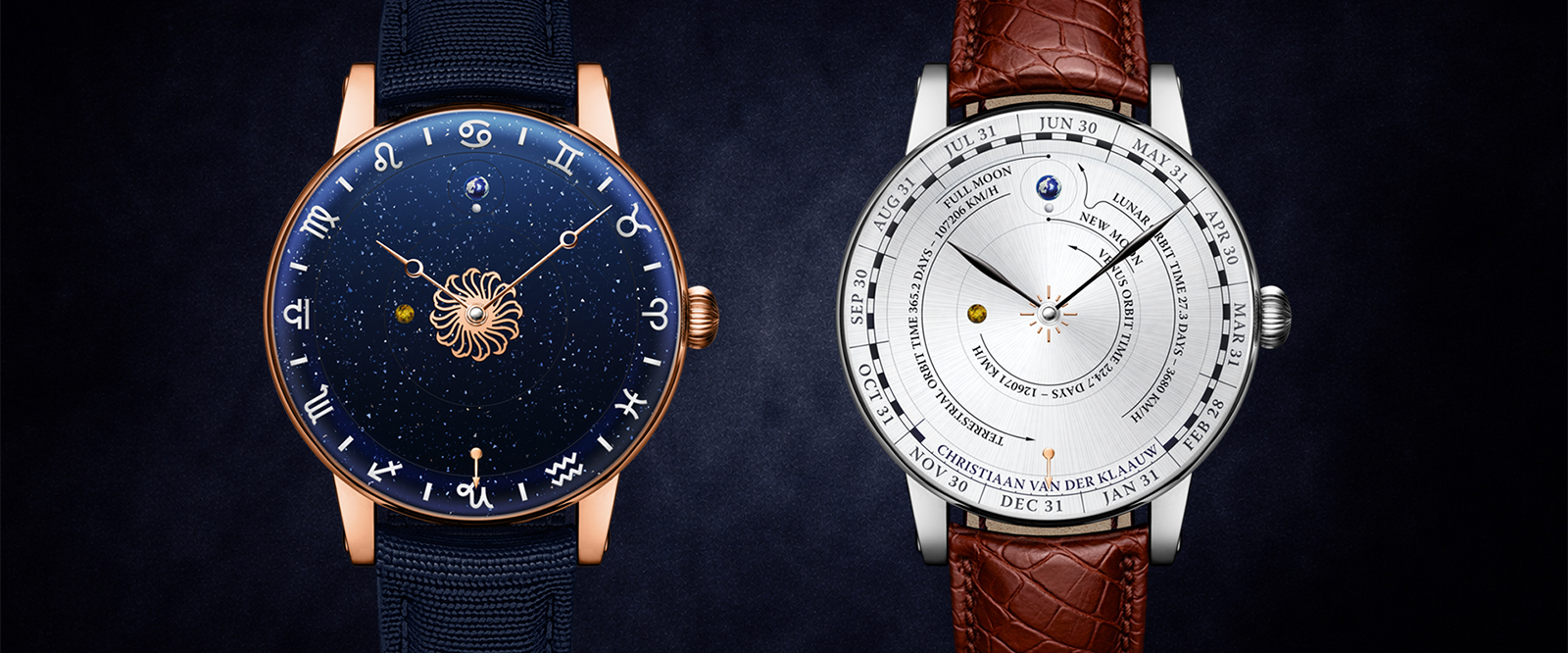 Christiaan van der Klaauw at Watches & Wonders 2026: Venus Zodiac and Venus Annual Calendar