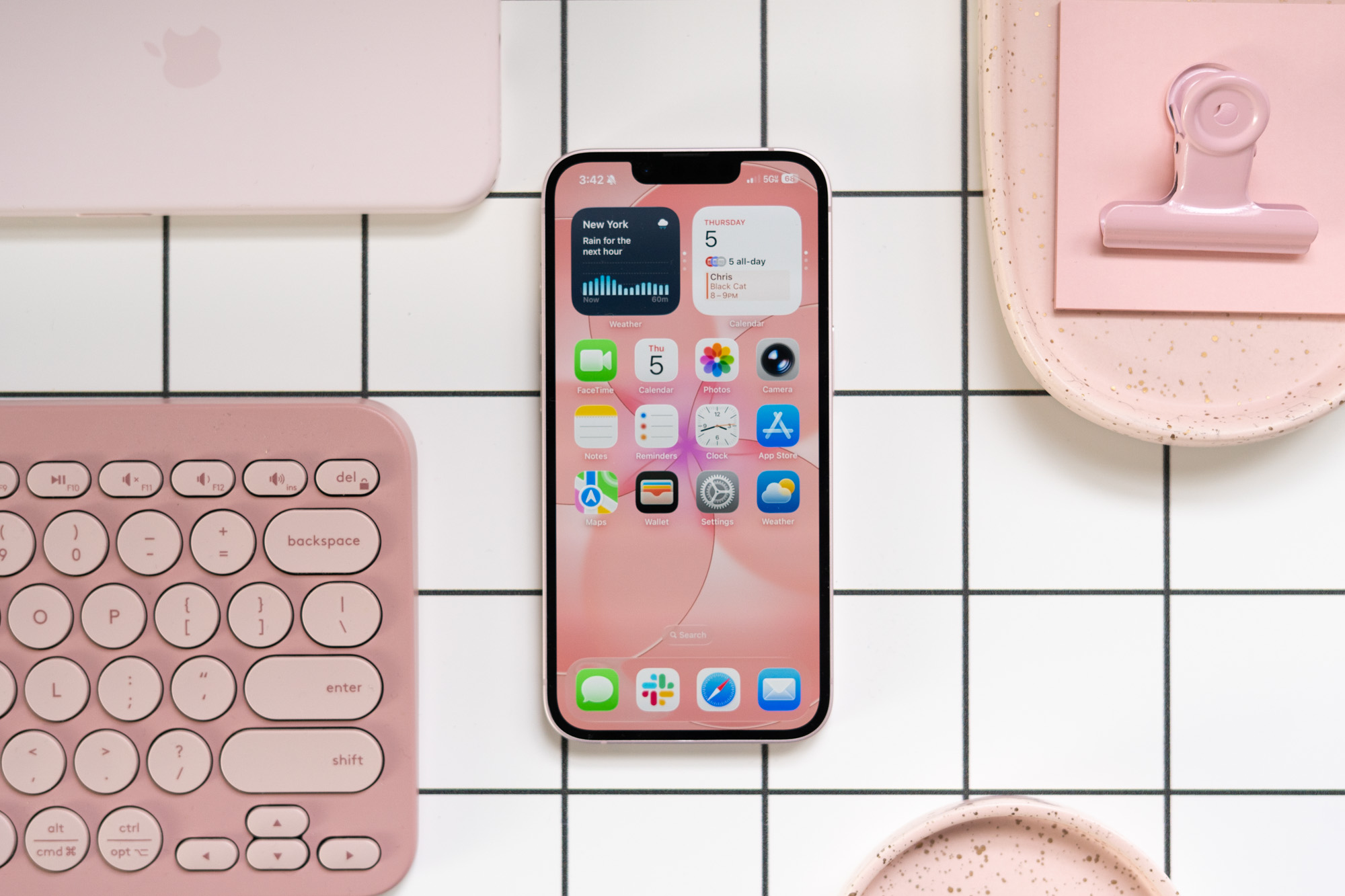 iPhone 17E on a desk