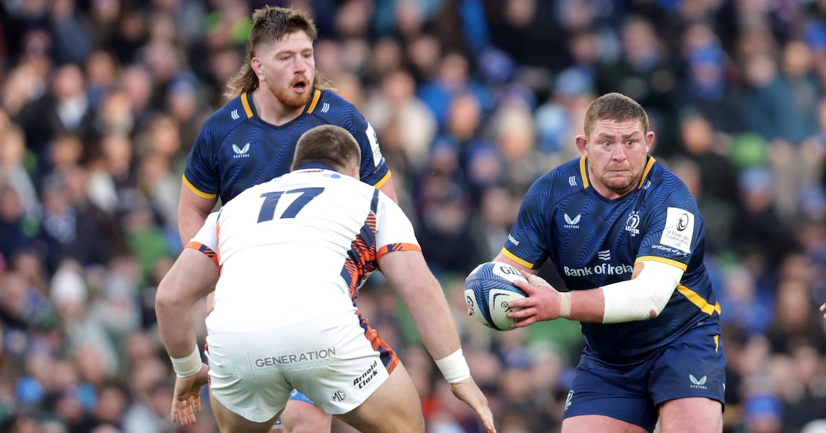 Tadhg Furlong eyes European glory as Leinster prepare for Sale Sharks quarter-final – The Irish Times
