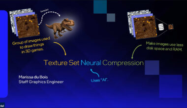 Intel Texture Set Neural Compression Shrinks Textures by Up to 18x with Minimal Quality Loss