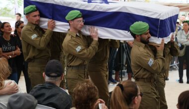 Fourth soldier killed in southern Lebanon clash on Monday laid to rest in Modiin