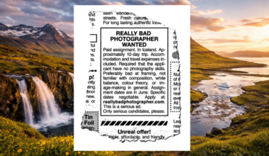 Iceland seeks ‘really bad’ photographer for global campaign