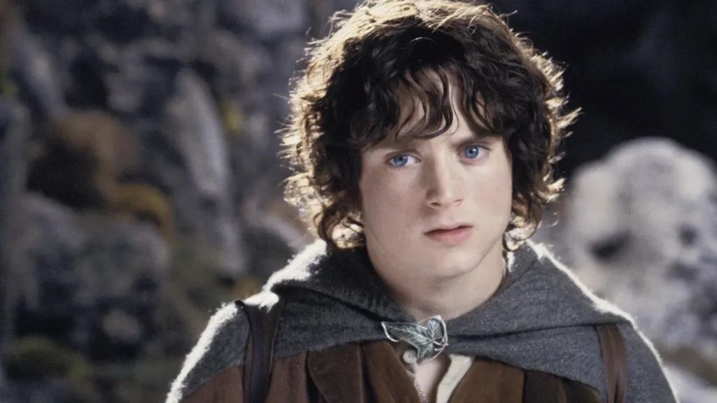 Elijah Wood as Frodo Baggins in The Lord of the Rings