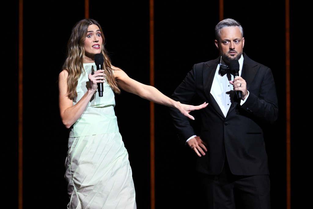 Mandy Moore, Dwayne Johnson, Jack Black