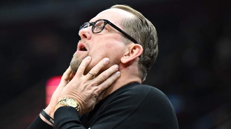 Sixers head coach Nick Nurse