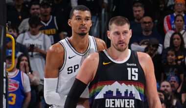 Live Updates: Nuggets Defeat Spurs, Pistons Clich Top Seed, Nikola Jokić Drops 40
