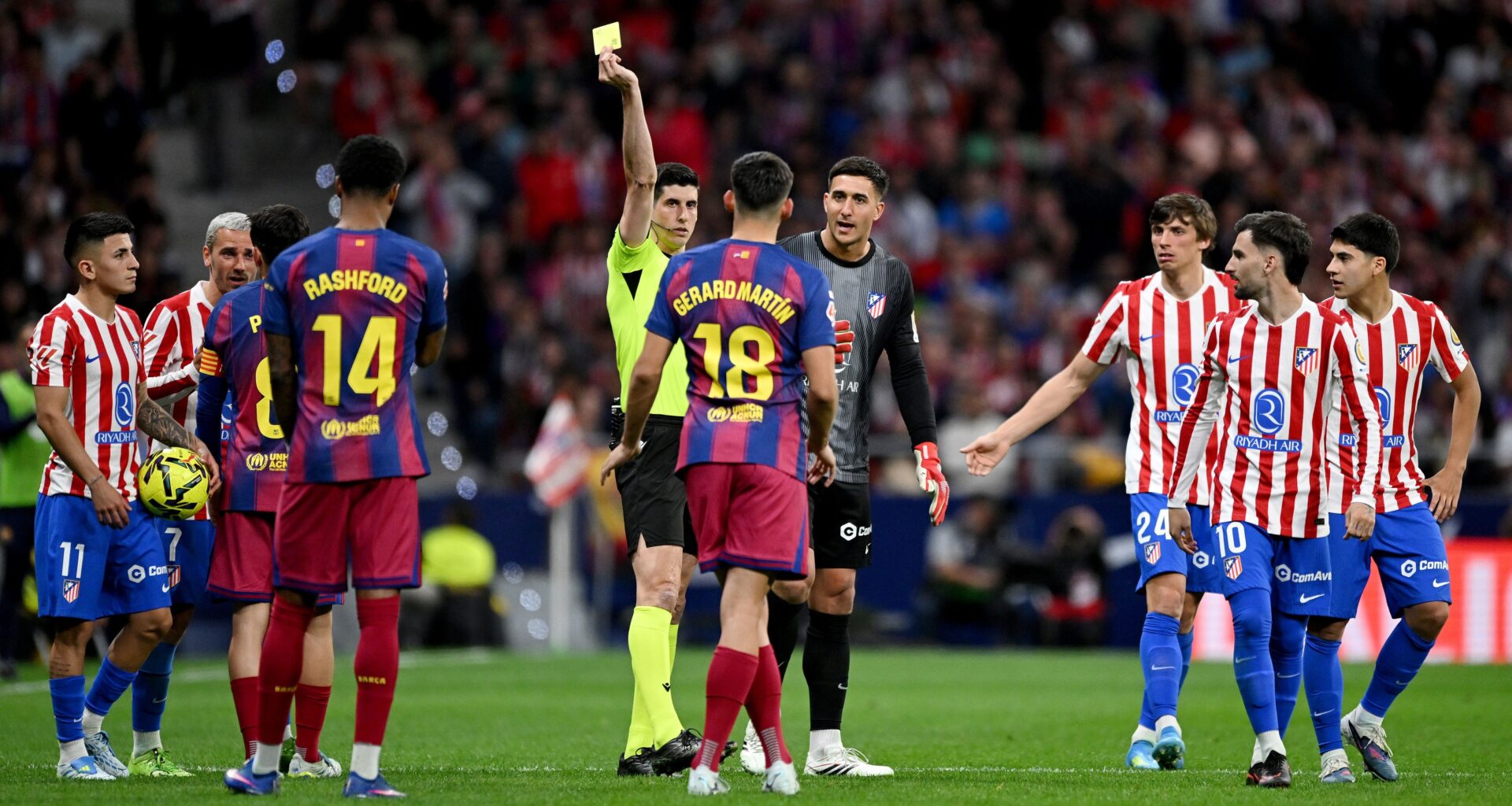 Behind-the-scenes insights into the referee’s decisions in the Barcelona v Atlético Madrid match