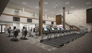 HonorHealth Medical Fitness gym rendering (Photo courtesy of HonorHealth)...