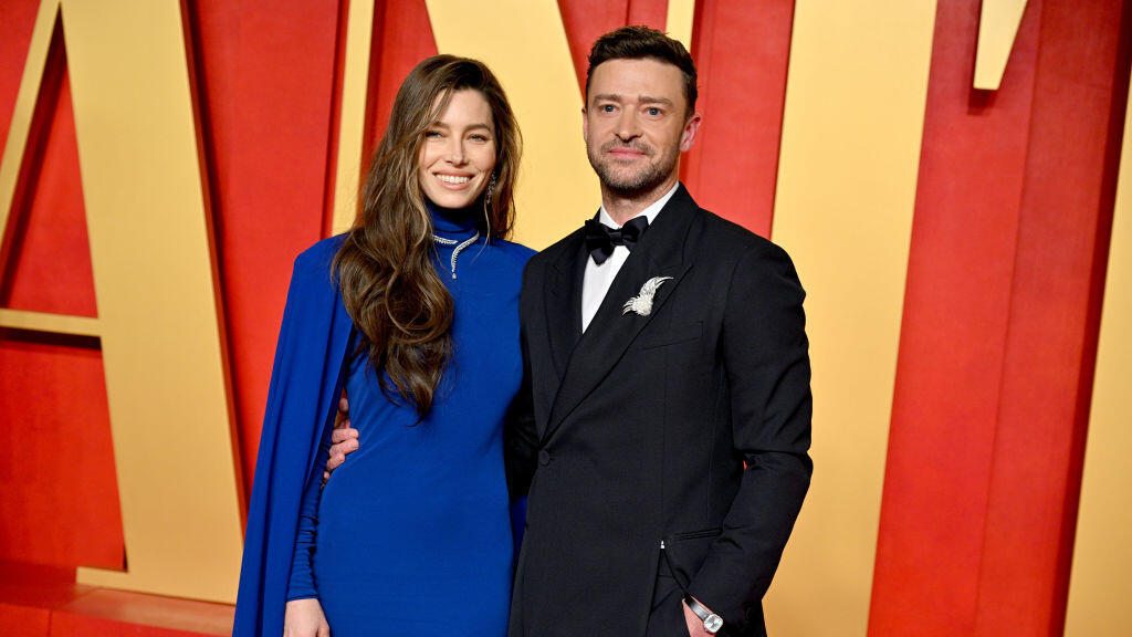 Justin Timberlake and Jessica Biel (Photo: Lionel Hahn/Getty Images) ג'סטין טימברלייק ג'סיקה ביל