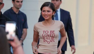 Zendaya Delivers One More Cheeky Bridal Serve for Her ‘The Drama’ Tour