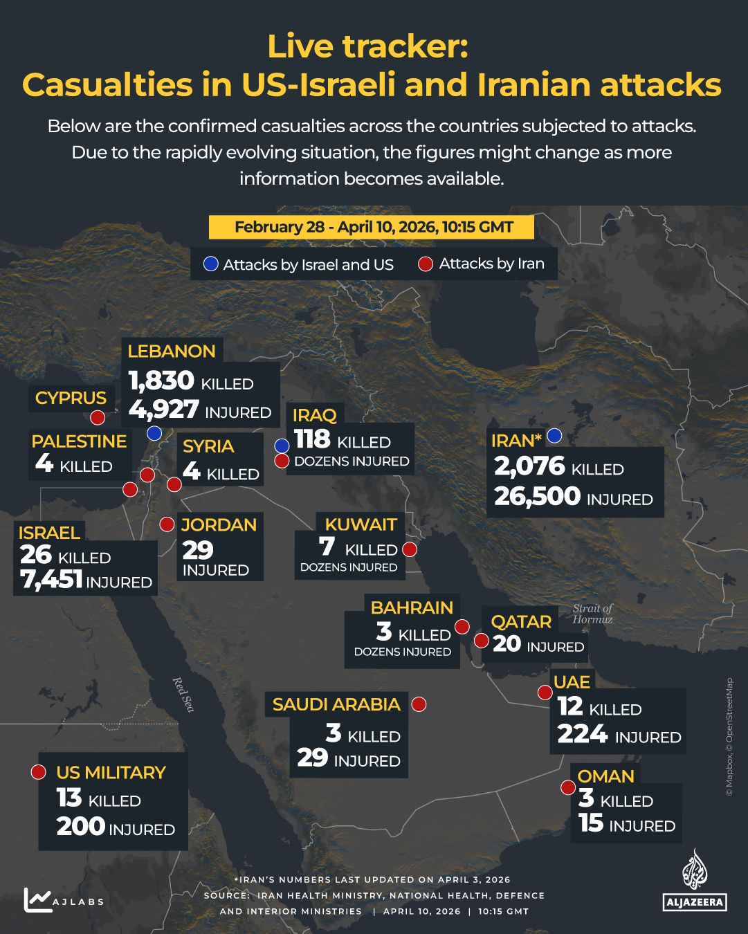 INTERACTIVE - DEATH TOLL - tracker - war - US Israel and Iran attacks - APRIL 10, 2026-1775817896