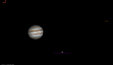 The Sky Today on Tuesday, April 14: An Io transit