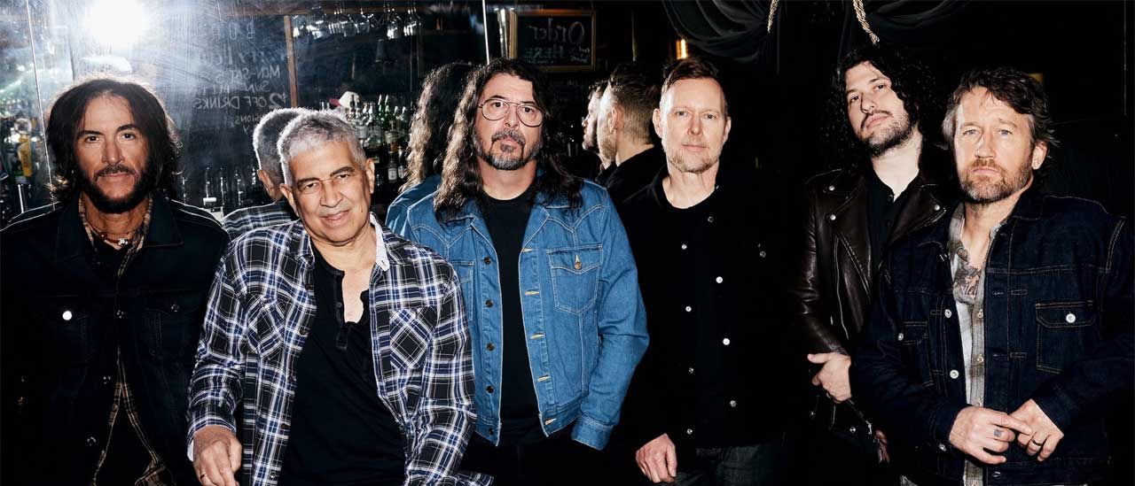 Foo Fighters group portrait