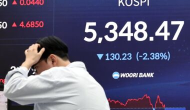 Breaking: KOSPI Falls After Trump's Iran Speech - 조선일보