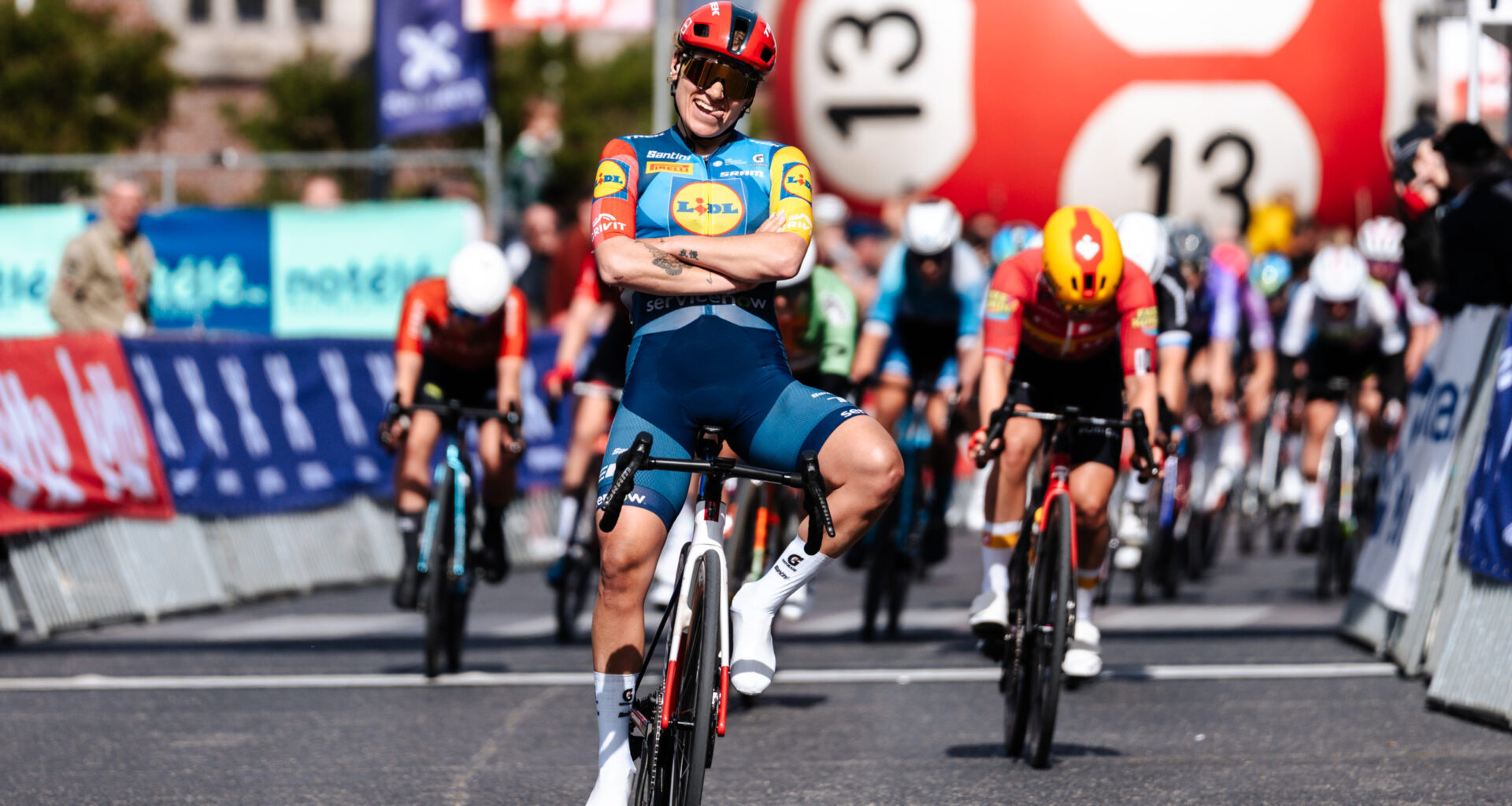 Clara Copponi storms to victory at Ronde de Mouscron