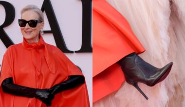 Meryl Streep attends "The Devil Wears Prada 2" New York Premiere on April 20, 2026 in New York City.