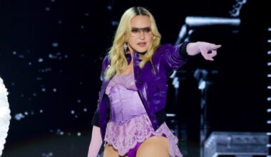 Madonna performing with Sabrina Carpenter at Coachella 2026.