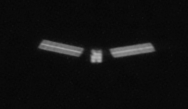 Starlink 34343 which experienced a "fragmentation event" on March 29, 2026