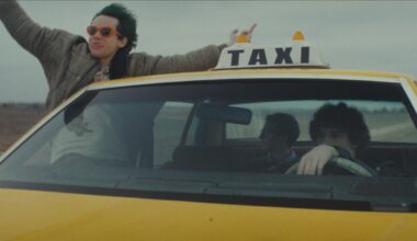 A scene from the Green Day movie 'New Years Rev'