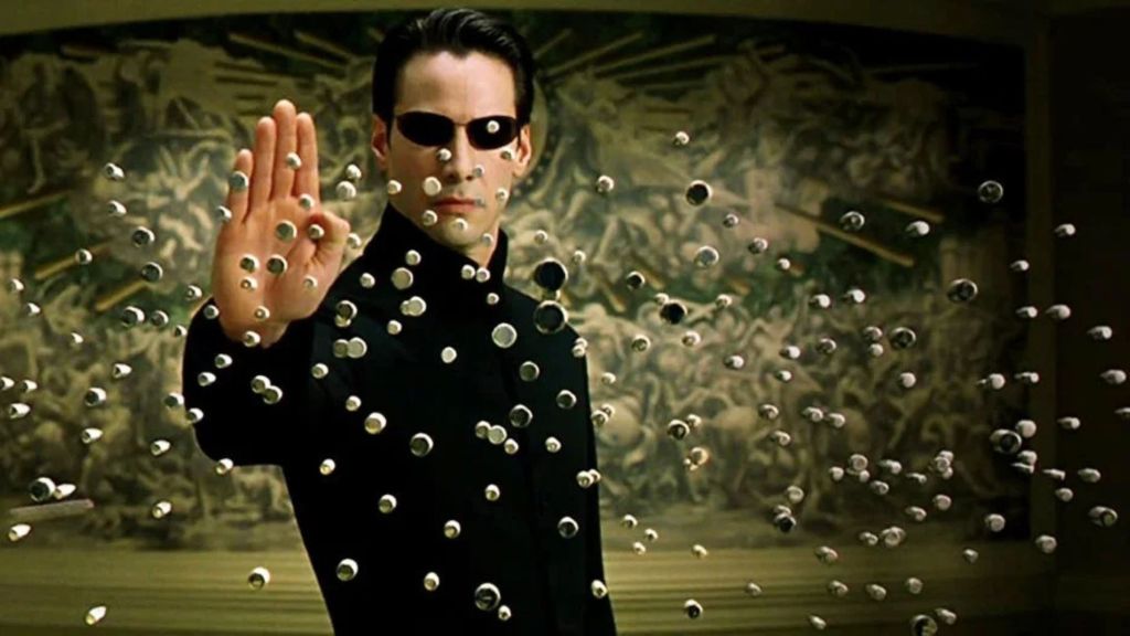 Neo in The Matrix