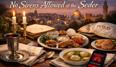 The Blogs: No Sirens Allowed at the Seder | Simmy Allen