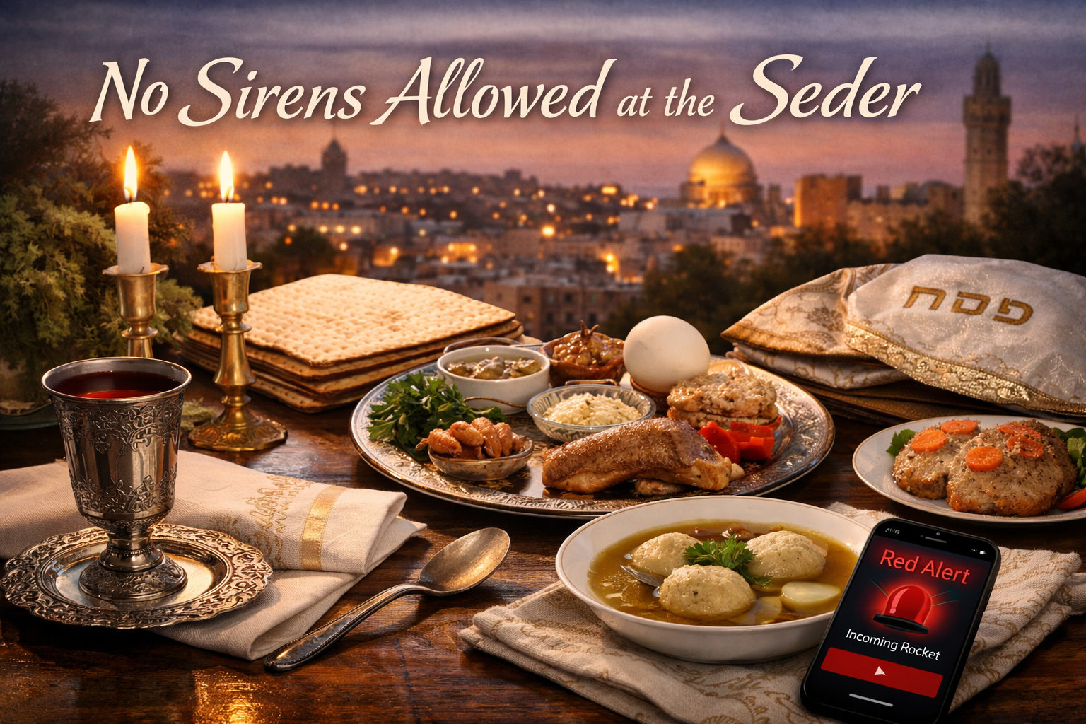 The Blogs: No Sirens Allowed at the Seder | Simmy Allen