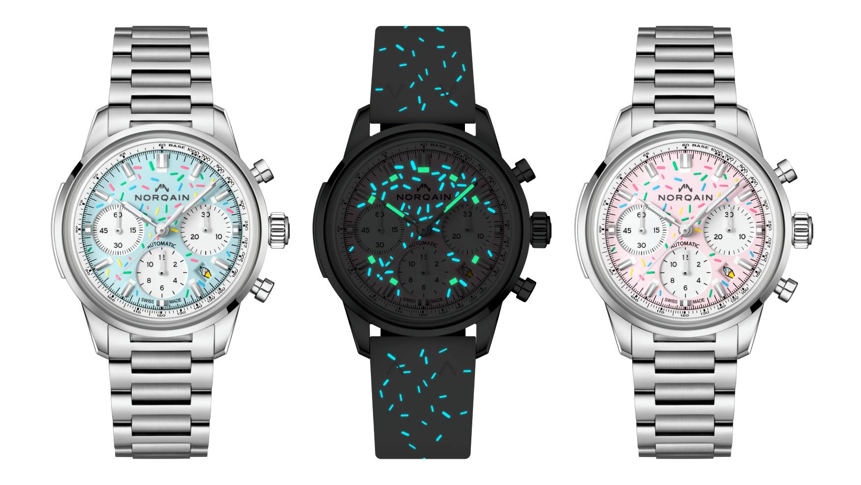 Norqain Freedom Chrono 60 Enjoy Life Sprinkles