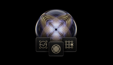 Nvidia illustration of quantum computing