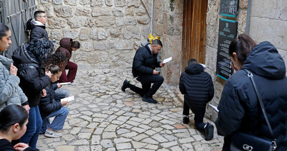 A troubled Easter for Christians in the Holy Land amid war and rising hostility