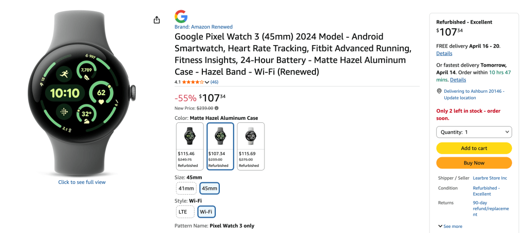 pixel watch 3
