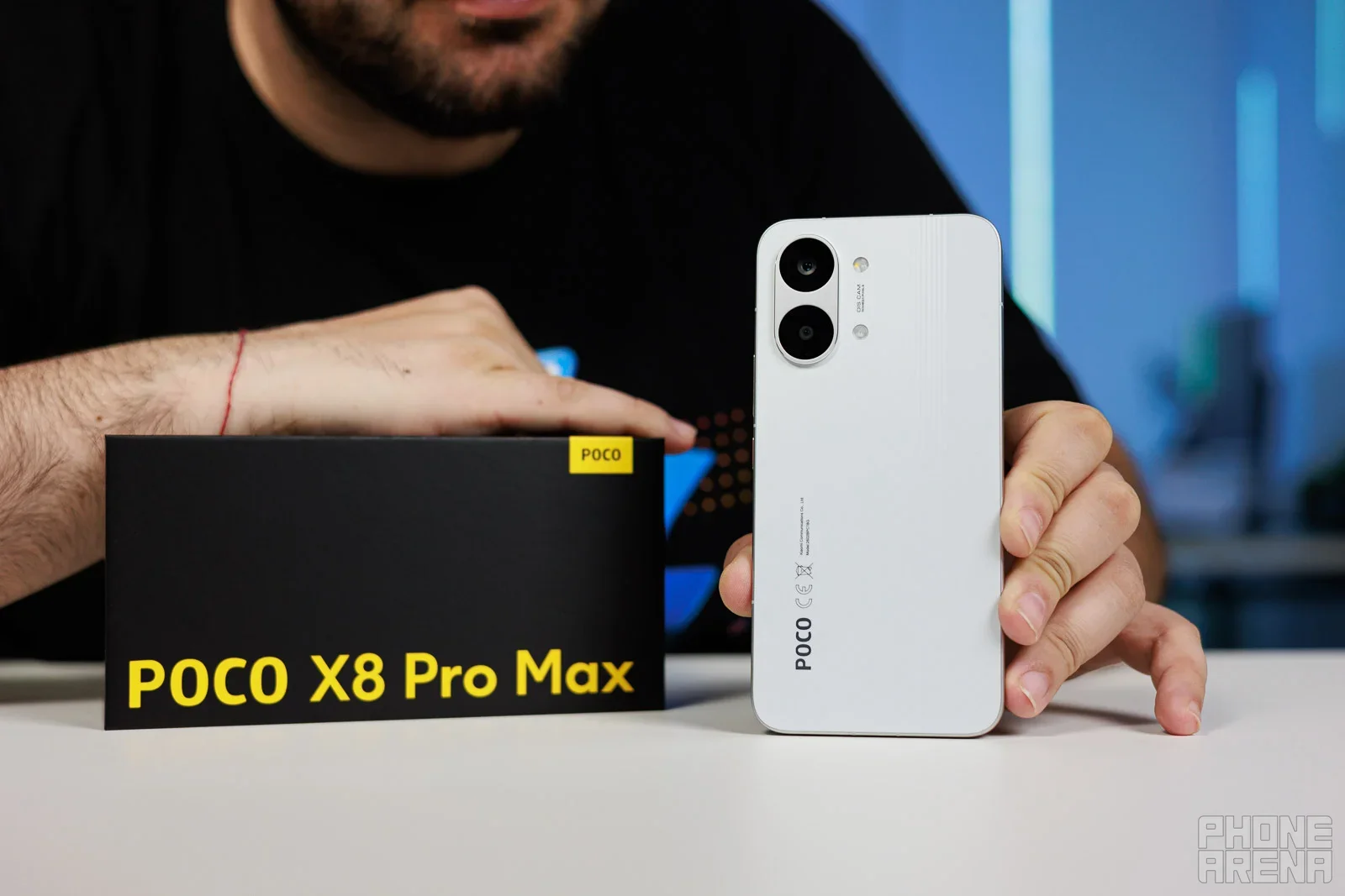 The Poco X8 Pro Max allows you to charge every other day | Image by PhoneArena - I thought a giant battery would fix my phone anxiety. I was wrong
