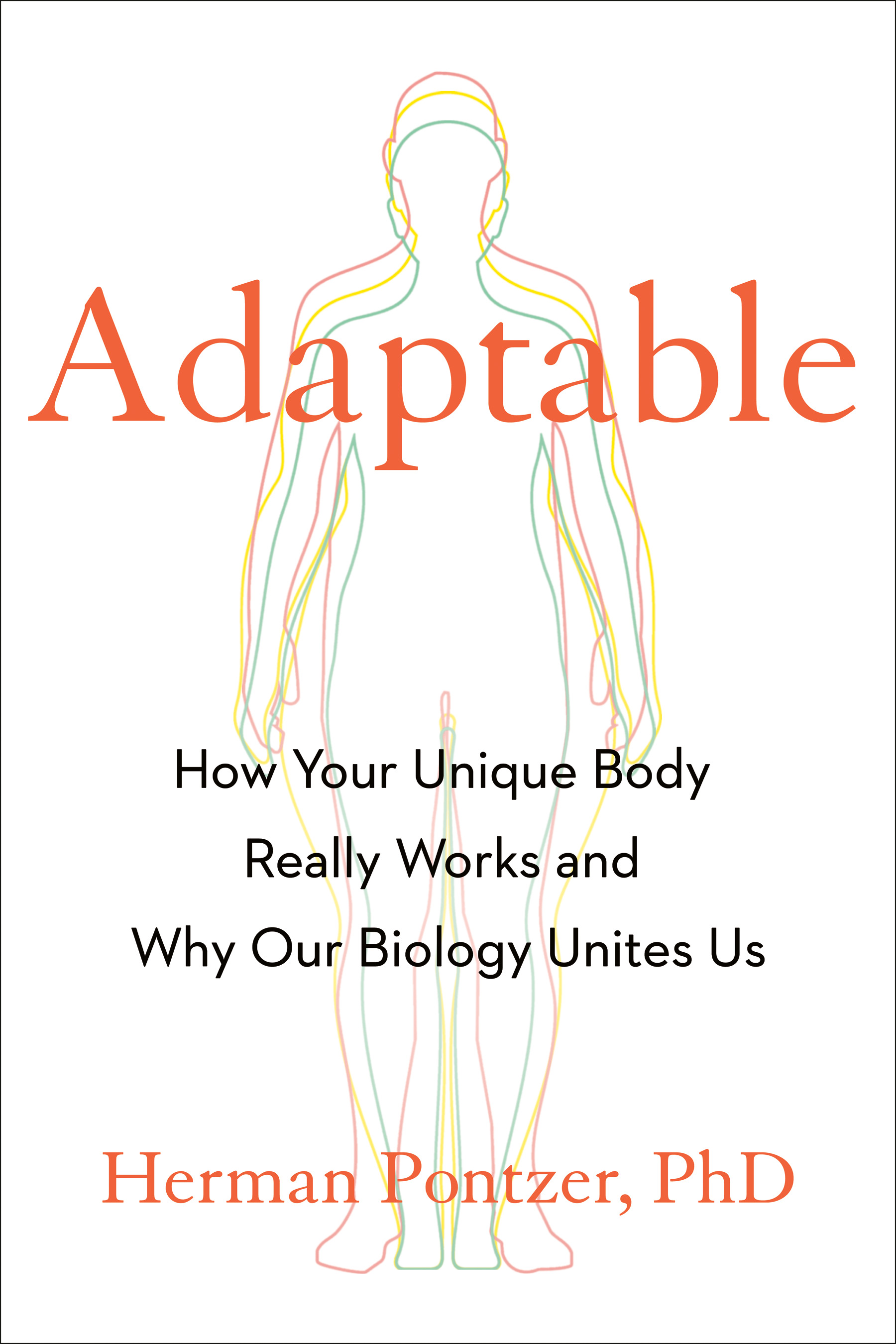 Cover of book "Adaptable" by Herman Pontzer