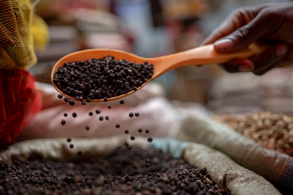 Spices in Tanzania.